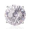 F136 Titanium Alloy Navel Ring with G23 Four-Prong 5A Blazing Fireworks Diamond