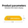 dncr6 4Pcs Car Door Safety Warning Reflective Mark 3D Sticker For Honda Civic FIT CRV Accord Jazz HRV Odyssey Vezel 5th City CRX Pilot