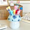 1PCS Creative Mushroom Pen Holder Office Storage Box Cute and Simple Small Ornament