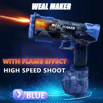 Water Guns Electric Children Automatic Toy Ice Bursts Recoil Watergun Kids Summer Beach Outdoor Fight Games Water Spray Gun Toys