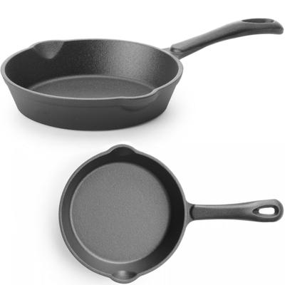 Universal Cast Iron Frying Pan, Diameter 165 Mm X 35 Mm