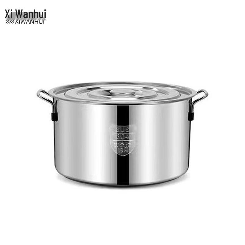XWH Thickened 304 Stainless Steel Soup Pot with Lid