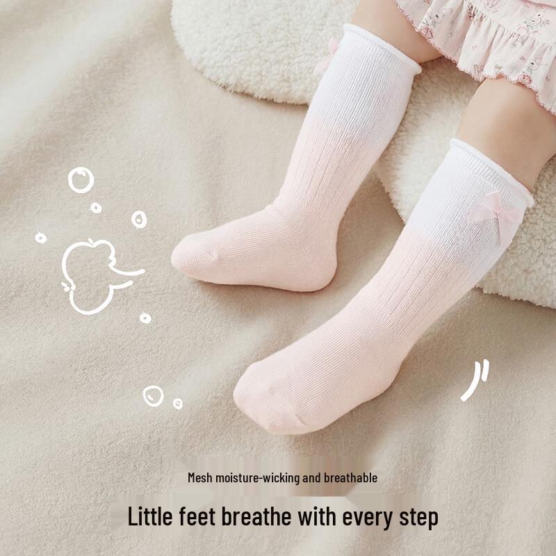 EMXEE Baby Breathable Anti-Mosquito Over-the-Knee Socks