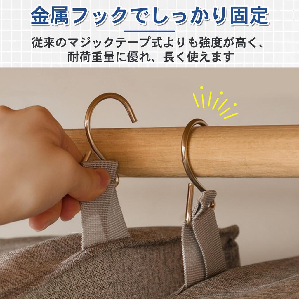 HINACO Hanging Storage 3 Closet Clothing and Small Item Hanging Storage Gray Rack, Tiers, Storage, Foldable, Space-Saving, Breathable, Storage,