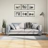 IZA Short Pile Rug Scandinavian Style Grey 100 X 200 Cm
