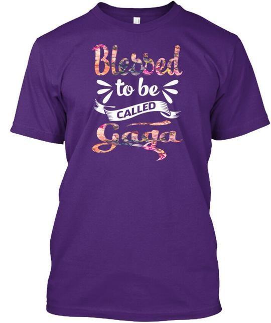 Blessed To Be Called Gaga T-Shirt Made in the USA Size S to 5XL S
