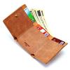 AGILITY affa "Lion" Mini Wallet, Tri-fold Wallet, Ultra-Small Leather Wallet, Genuine Leather, Mini, Small, Thin