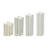 ABS Architectural Building Miniature Model 1:800 Scale Unpainted Apartment Model for Railway Train Layouts, and Sand Table Display