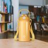 FJbottle Liter Vacuum Insulated Water Bottle with Direct Sports Jug Sports Sports Drink Large Portable Wide Easy to Stainless Steel Bottle with