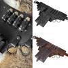 Medieval Knight Costumes Renaissances Potion Bottles Leather Belt Waist Bag Halloween Party Cosplay Costumes for Adults