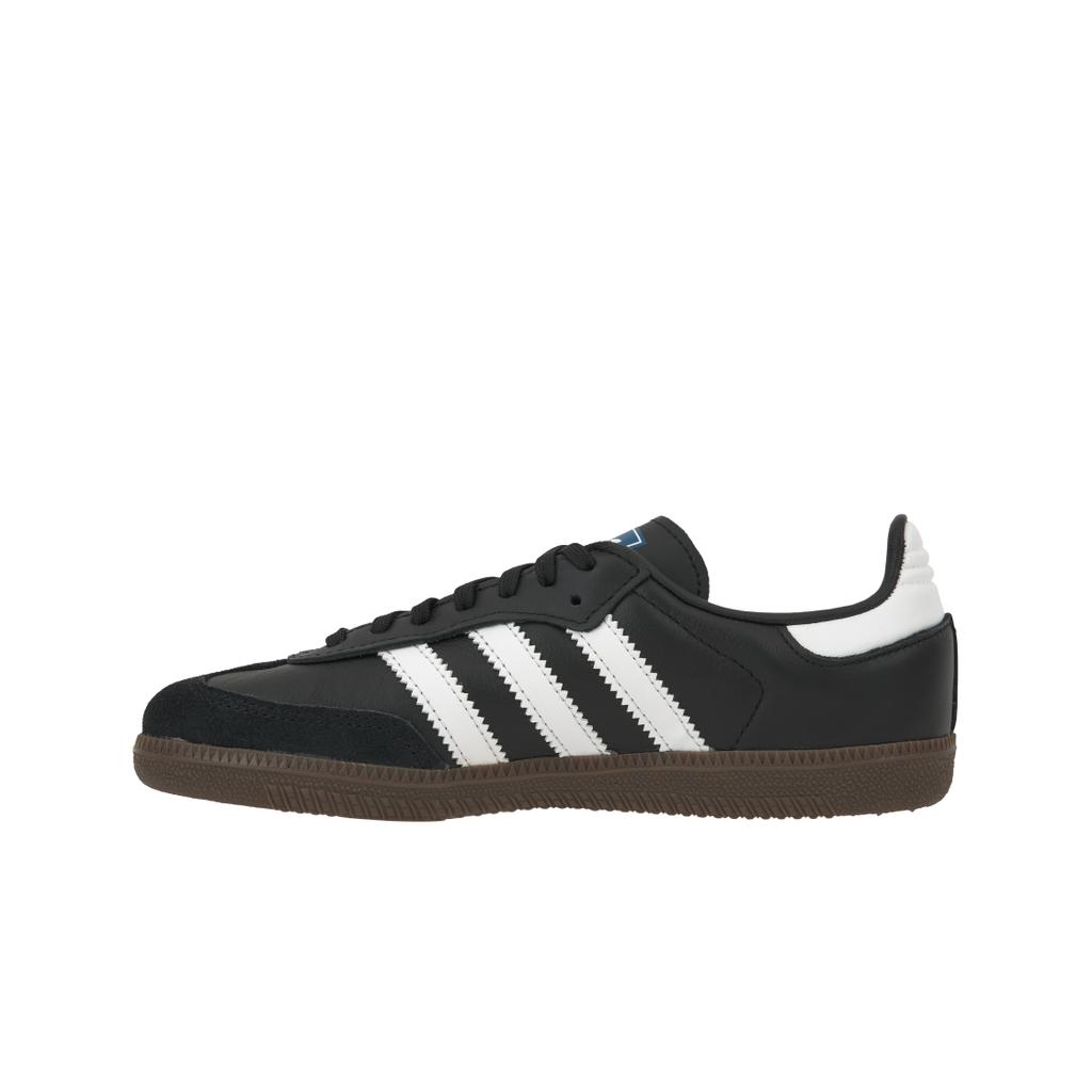 adidas Samba OG C Black White Kids Sneakers Core-Black Cloud-White Gum IE3678