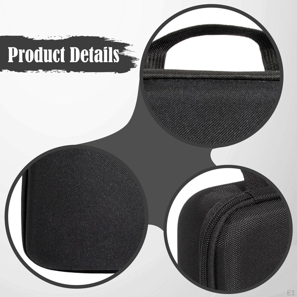 Auto-Staubsauger-Aufbewahrungstasche EVA-Netztasche Schwarz Robust Schutz Tragbar mit Griff