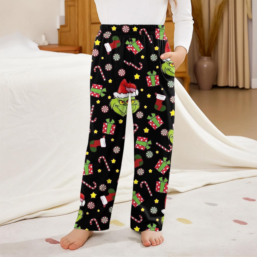 Fashionable Children's Versatile Pocket Sports Casual Pants