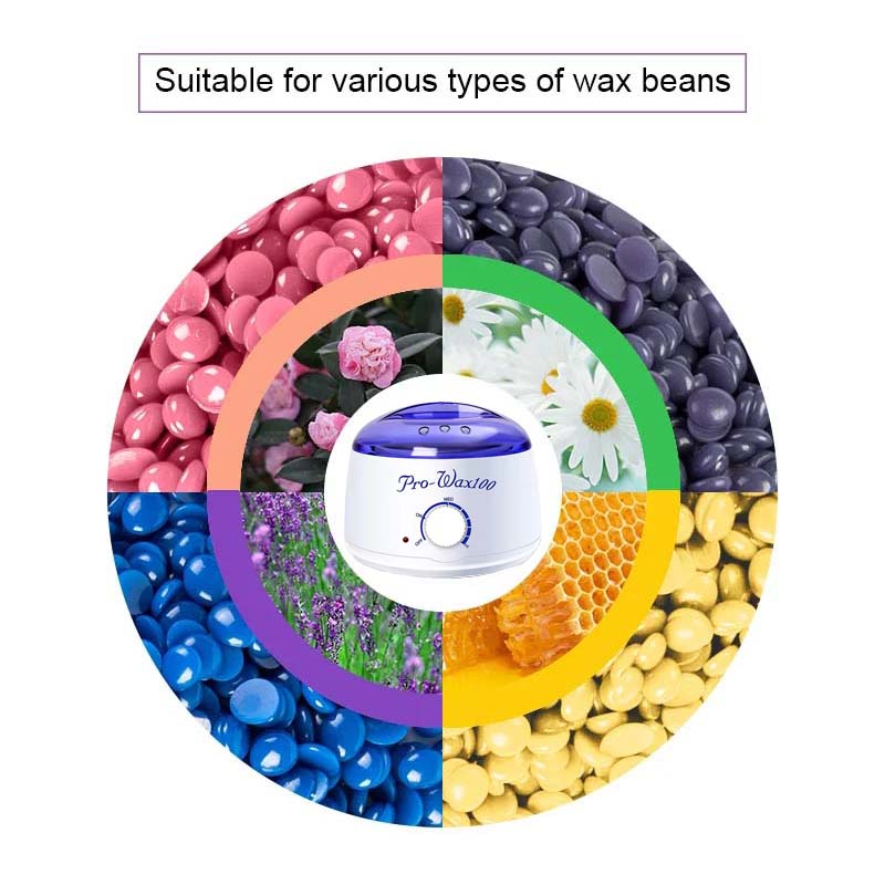 Hair Removal Wax Machine Smart Professional Wax Heater Warmer Skin Care Paraffin For Hand Foot Body Spa Wax Melting Machine