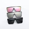 2025 New Fashion High Quality Square Glasses Frame Big Frame Retro Cyberpunk Color Film Sunglasses for Men and Women
