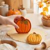 Fall Dessert Making Supplies Mini Pie Mold for Autume Thanksgiving , DIY Dough Presser Pocket Baking Mold, One Harvest Theme Tool Press Hand