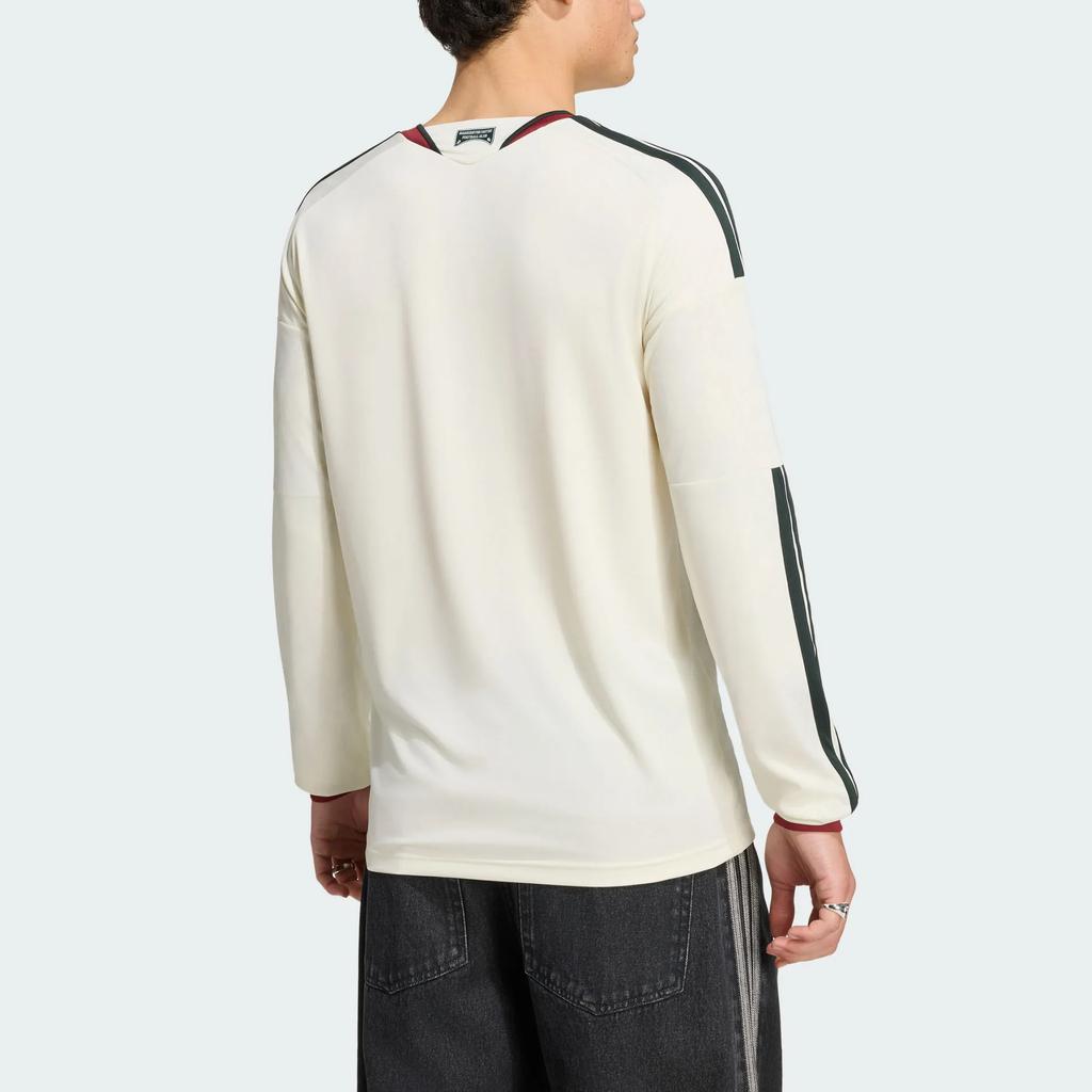 Men's Adidas Manchester United Soccer Jerseys Men's Ivory White Crew Neck