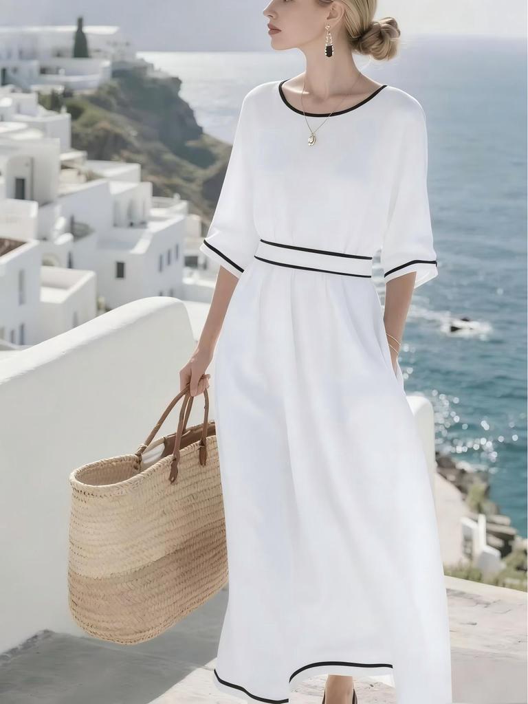 Elegant European & American Summer 2026 Cross-Border Long Dress