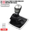 Gear Shifter Knob Lever Manual 5 6 Speed Galaxy PU Leather Dustproof Cover For Ford Focus 2 Mondeo MK2 FL C-MAX MK3 MK4 MK7