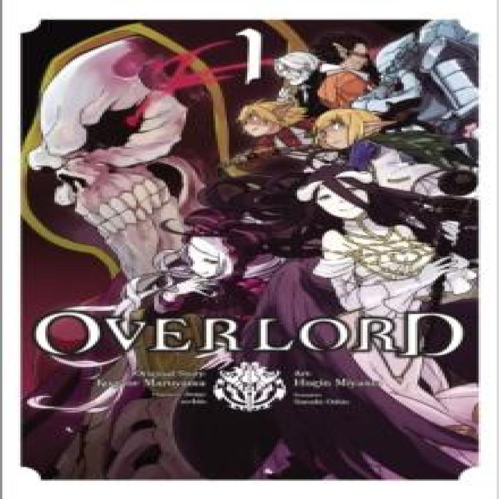 Overlord Vol. 1 Manga by Satoshi Oshio Paperback Book 9780316272278