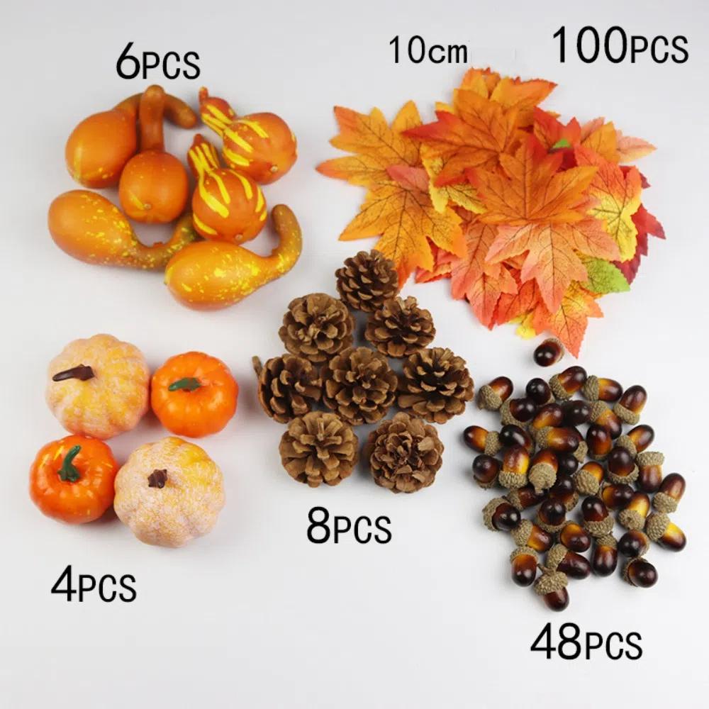 Lightweight Simulation Mini Foam Pumpkin Fake Pumpkin Artificial Pumpkin  Halloween Party