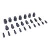 25Pcs Screw Extractor Set Alloy Steel Multifunctional Manual Broken Screw Remover Tool for Repair Maintenance