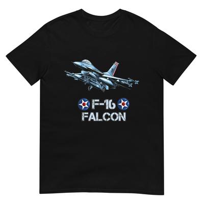 American Military Airforce Aircraft Fighter F16 Falcon Jet T-Shirt