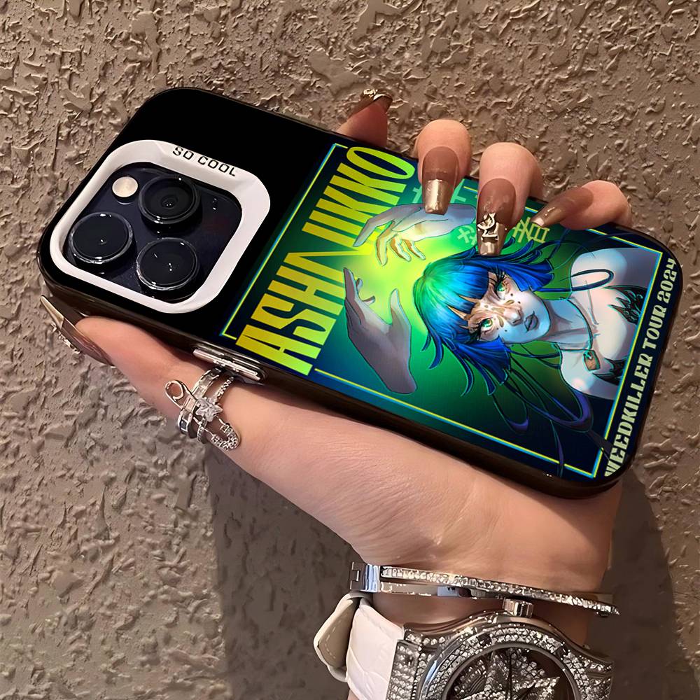 Ashnikko Rapper Phone Case For IPhone 16 15 14 13 12 11 17 Pro MAX Plus Pro Matte Shockproof Cover