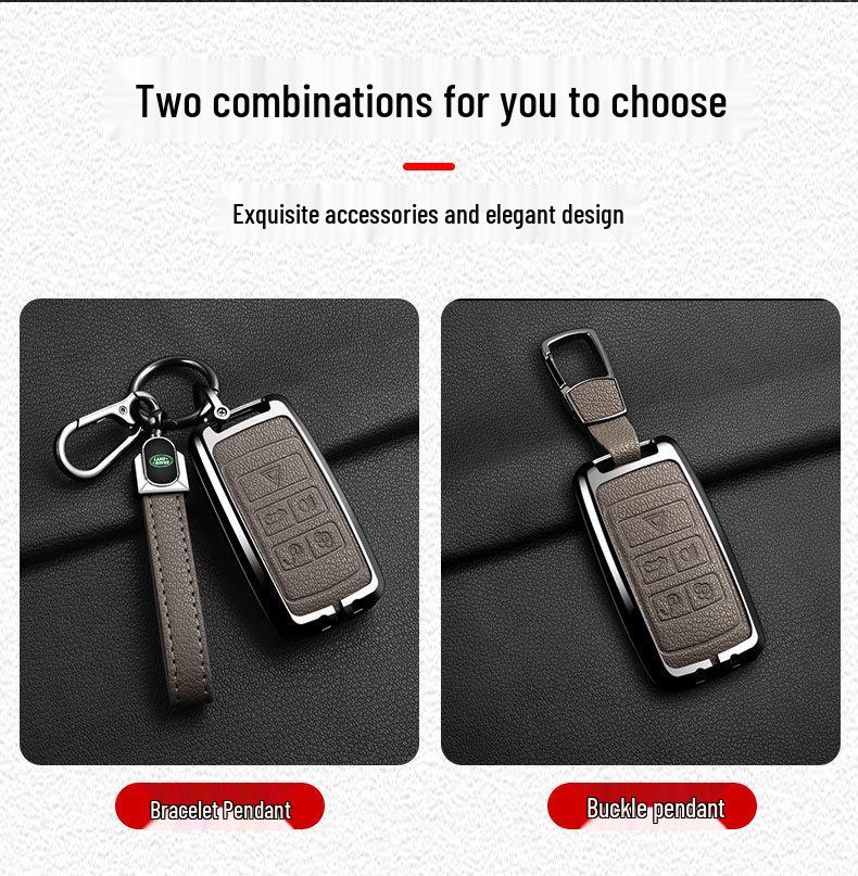 Land Rover Key Case for 2023 Range Rover Velar/Evoque, Discovery 4/5 - Executive Sport Style.