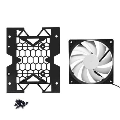 5.25-Inch Optical Drive Bay Bracket for 5 SSDs with Integrated Graphics Card Support and Fan Compatibility