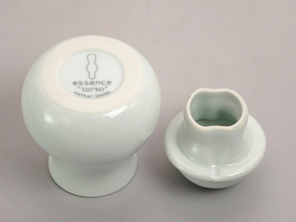 Nishikai Toki Hasami Ware Torso Soy Sauce X "Essence" Dispenser, 80ml, 42803, 6 8.3cm