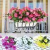 Artificial 35cm Morning Glory Flower Silk Petunia Vine Wall Home Decor