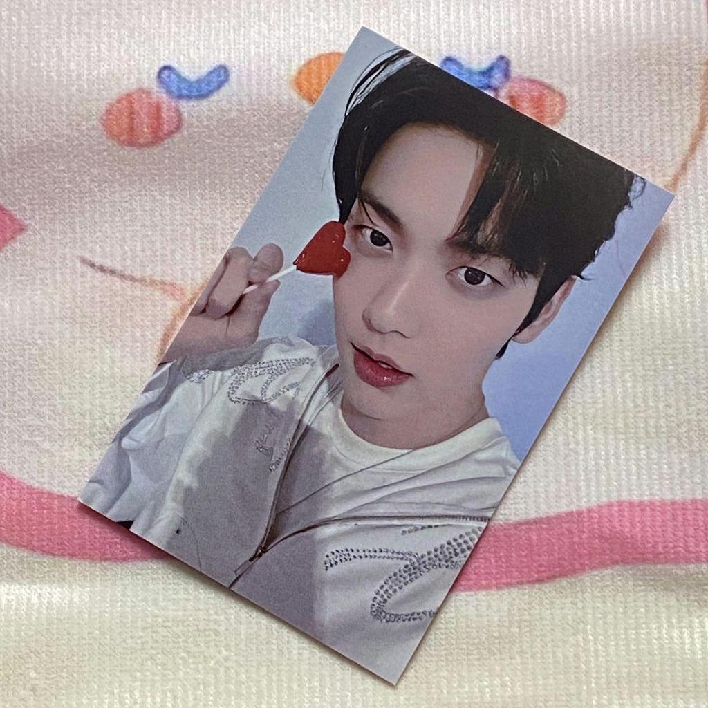 [USED] TXT Sanok Soobin Public Broadcast Korea Love Language Trading Card