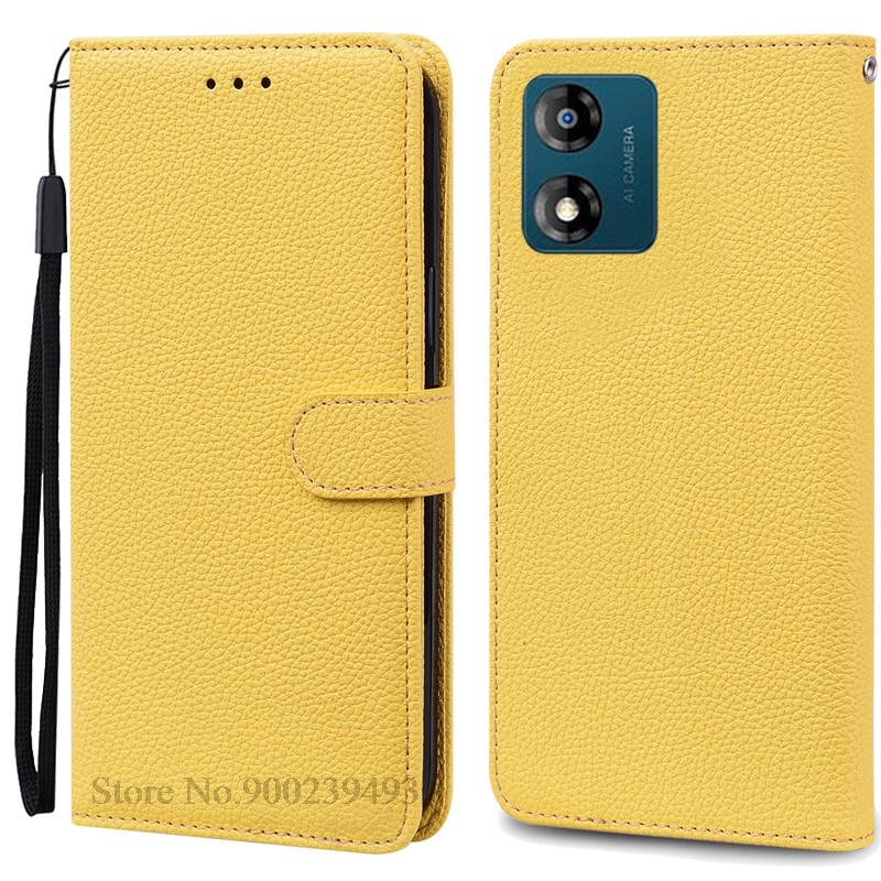 E13 Case For Motorola Moto E13 Case Leather Wallet Flip Cover For Moto E13 Phone Case For Motorola Moto E13 Capa Case Fundas