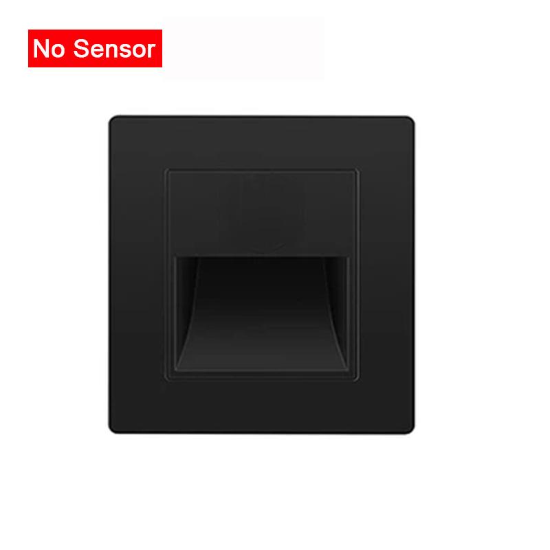 Infrared Motion Sensor Wall Lights Indoor Outdoor Recessed Step Stair Corner wall Lamp garden light bedroom Corridor Footlight
