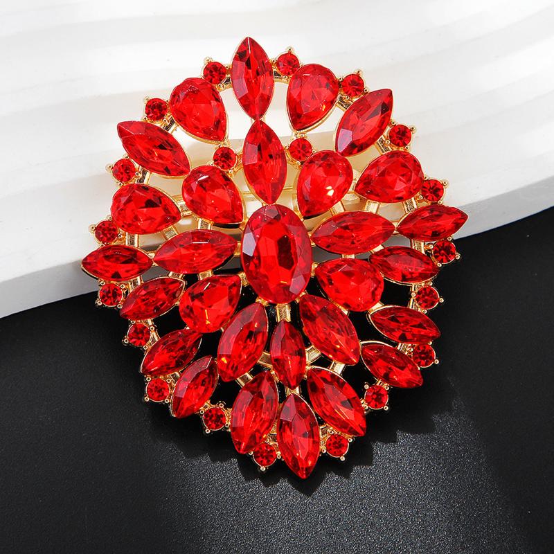 Flower Shape Brooches For Women Clothing Coat Jeweley Accessries Gifts