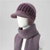 Hat Women's Autumn and Winter Fleece Thick Warm Ear Protector Wool Hat Cold-proof Cotton Hat
