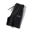 Foreign Trade Export to Domestic Sales American Embroidery Knitted Sports Shorts Men's Summer Fifth Pants Foreign Trade Men's Casual Pants