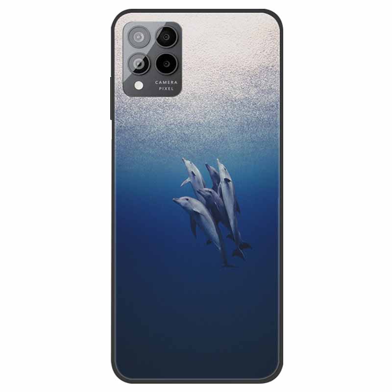 For T-Mobile REVVL 6 5G Case Christmas Soft Silicone TPU Phone Back Cover Case for T-Mobile Revvl 6 Pro 5G Santa Claus Elk Funda