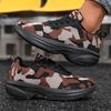 Women'S Camouflage Wide Toe Shoes Big Toe Friendly Sneakers Dirt Resistant Special Training Work Shoes Breathable Women'S Shoes