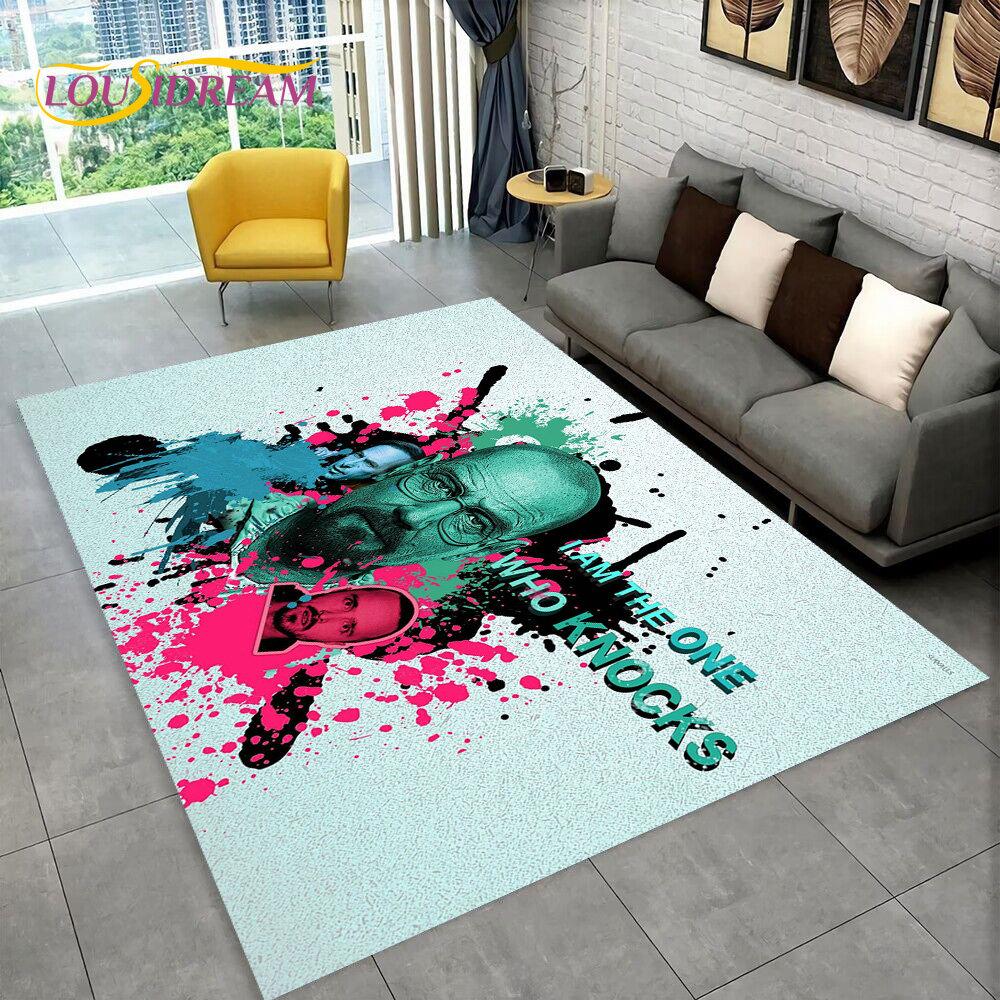 Breaking Bad Walter Hartwell Area Rug,Carpet Rug for Home Living Room Bedroom Sofa Doormat Decor,kids Play Non-slip Floor Mat 3D
