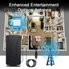 Indoor Digital TV Antenna Signal Booster 50-80 Mile Range 1080p Support Universal Easy Installation Fireproof Design TV Antenna