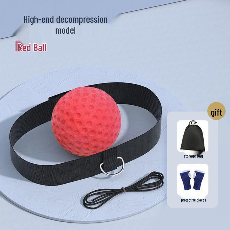 Zhijia Head-Mounted Boxing Speed Reaction Training Ball for Stress Relief