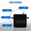 Coreless Motor Waterproof Servo DSC45MG 45KG Aluminum Case for Car Truck Robot High Torque Digital Steering Servo