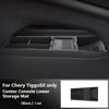 For Chery Tiggo 5X  Silicone Storage Box Center Console Under Layer Modification Special Car Interior Accessories Organizer