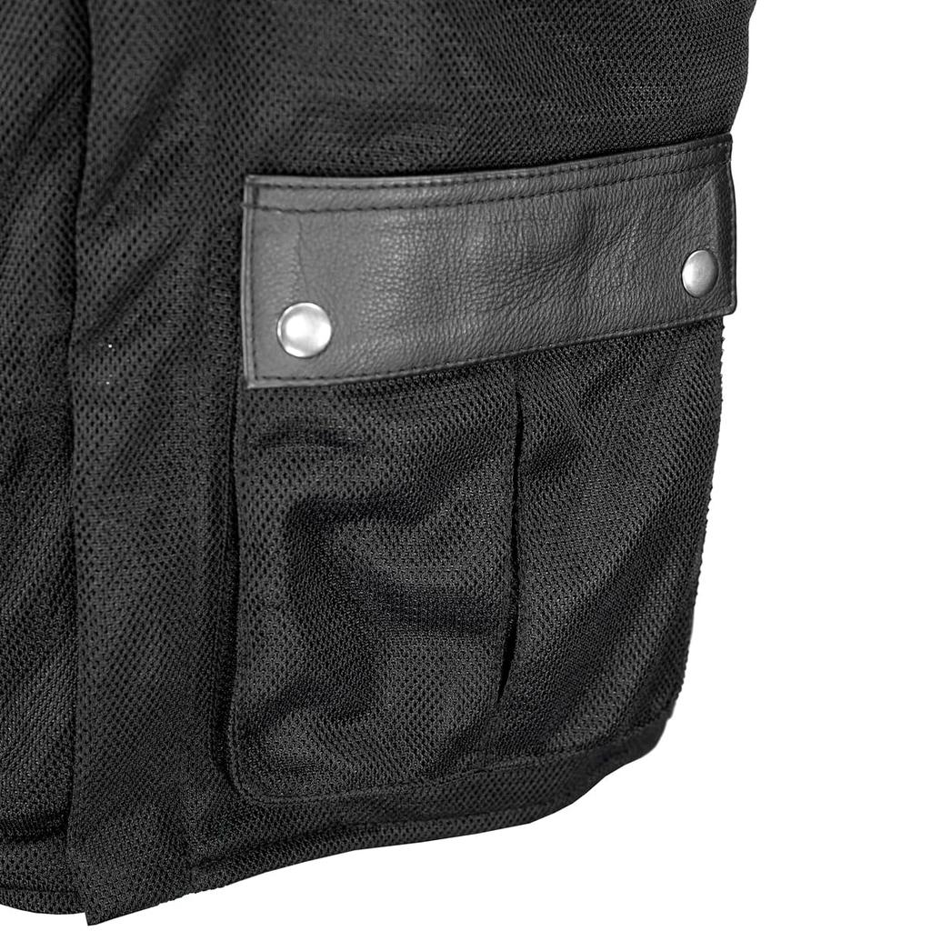 KOMINE Motorcycle Jacket Black L 07-170 Men's