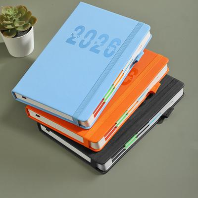 2026 Planer Monats- Wochen- Tages- Terminkalender 2026 To-Do-Listen Notizbuch mit monatlichen Registern Innentasche Gummibandverschluss