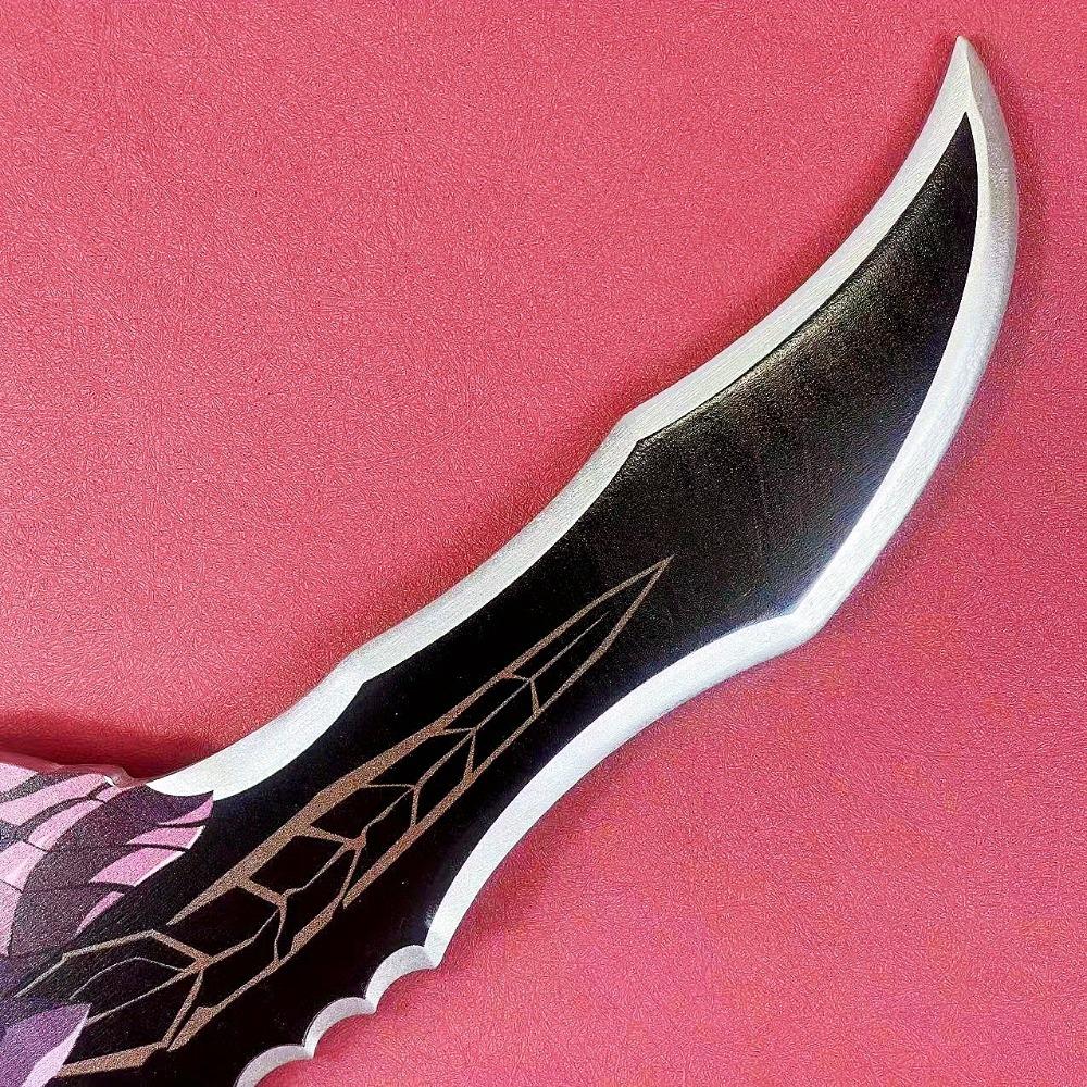 20/23inch Solo Leveling Kanata Shun Anime Cosplay Prop Knife Wooden Real Japanese Katana Samurai Sabre Sword Mizushino Toy Gift