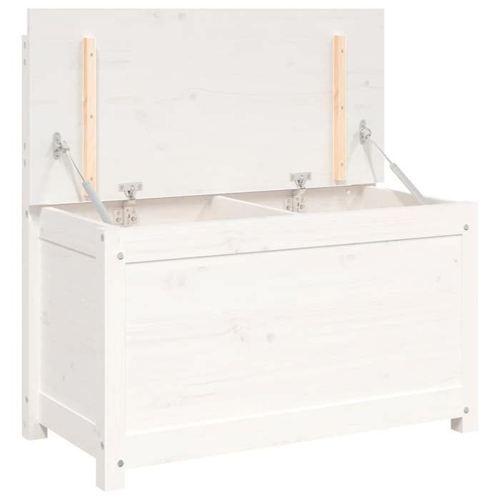 VidaXL Bench, Storage Bench with Backrest, Storage Chest for Entrance, Living Room Furniture, Modern, Wood 823550