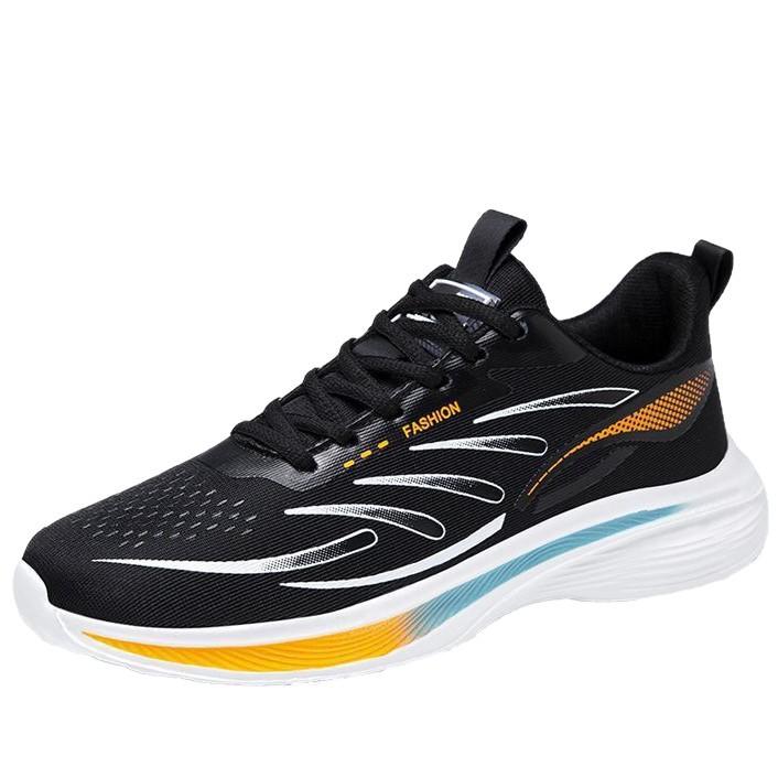 Large Size Men's Shoes, Comfortable and Simple Mesh Surface, Casual Sports Shoes, Breathable and Soft Sole, Light Student Running Shoes